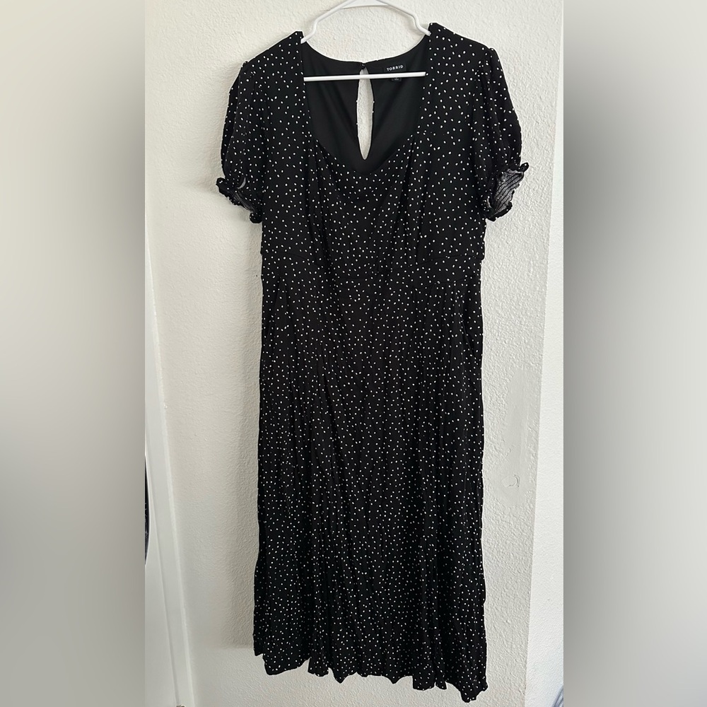 Torrid midi dress, size 0/12